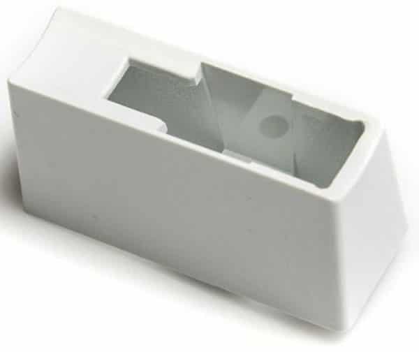 PEDESTAL HANDLE SPACER WHITE