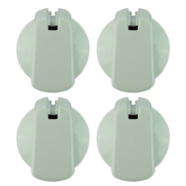 Universal Knob 40 mm White x 4