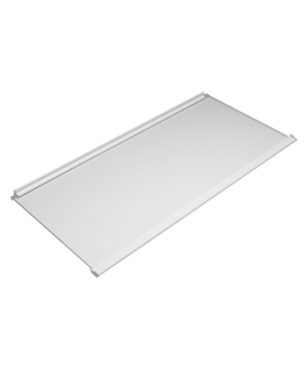 Glass Shelf - Silver Trim F&P